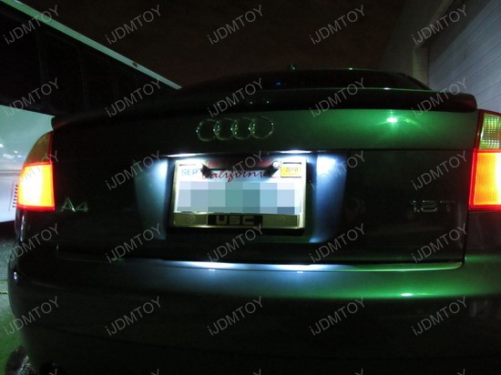 Audi - A4 - LED - License - Plate - Lights - 3 Audi - A4 - LED - License - Plate - Lights - 3